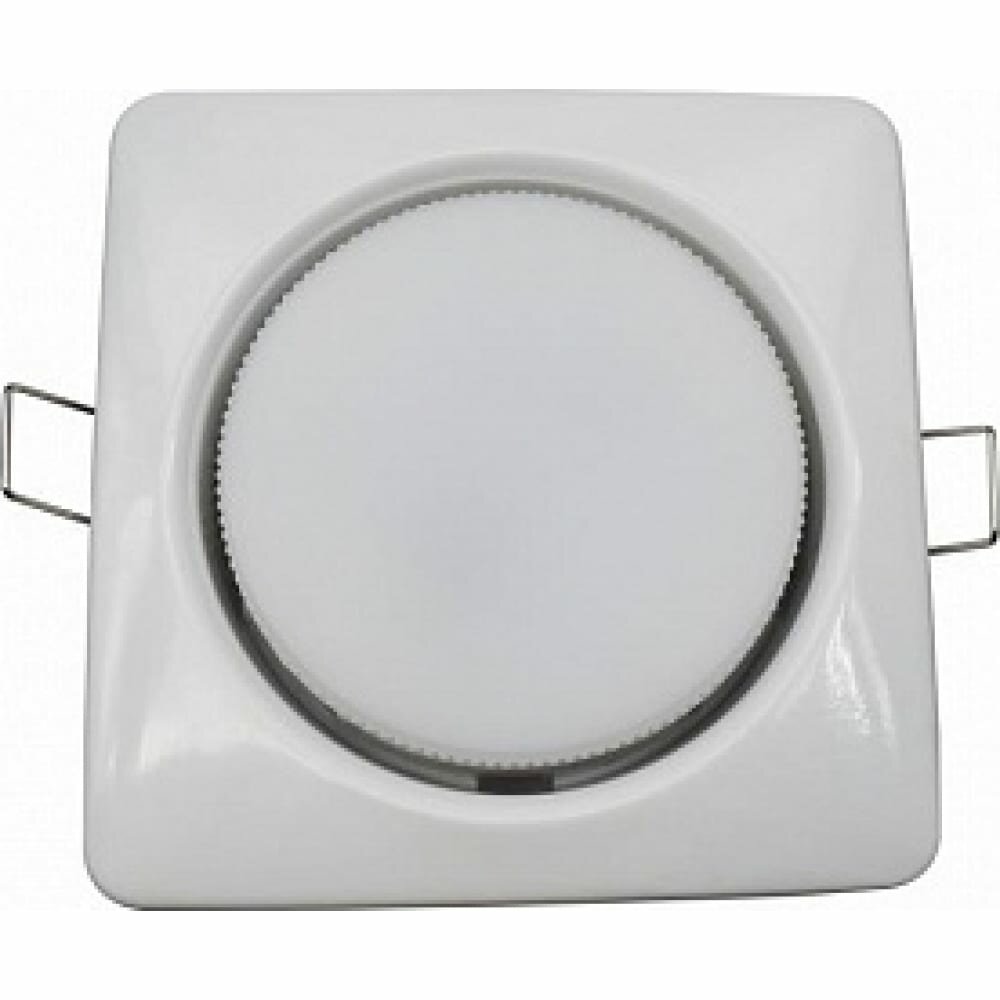 фото General Lighting Systems Светильник GCL-GX53-H38-W белый квадрат объемный 661203