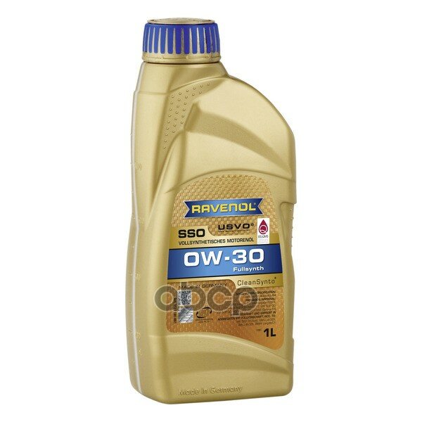 Синтетическое моторное масло RAVENOL Super Synthetic SSO SAE 0W-30