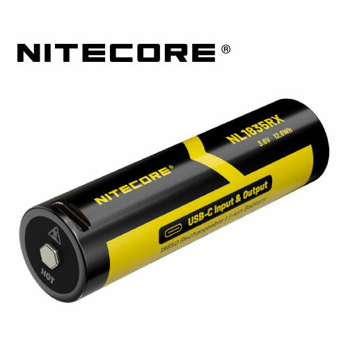 Аккумулятор Nitecore NL1835R 18650 Li-ion 3.7v 3500mA с подзарядом от USB 16976