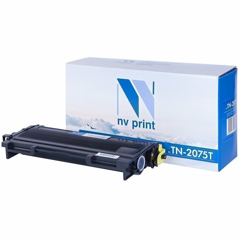 Картридж совм. NV Print TN-2075T черный для Brother HL-2030R/2040R/2070NR/7010R/7025 (2500стр) NV-TN2075T