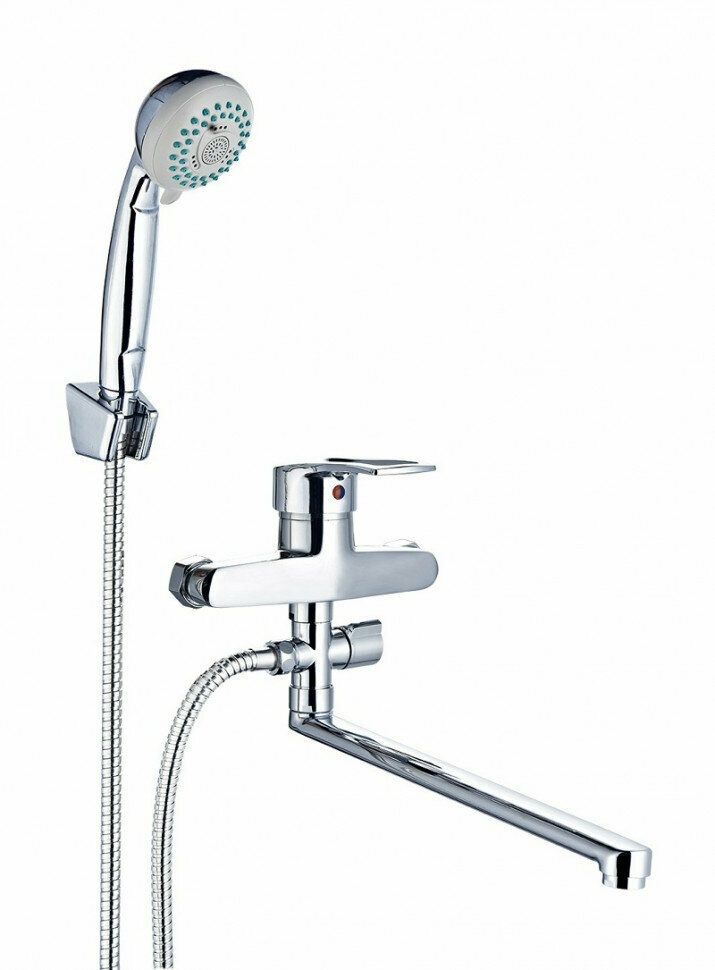 ПрофСан ПСМ-523-КТ/017, Смеситель для ванны (керамический картридж 40, люкс)