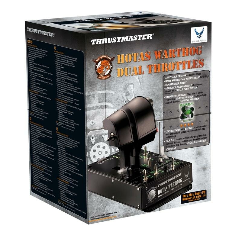 Комплектующие для руля Thrustmaster Hotas Warthog Dual Throttle