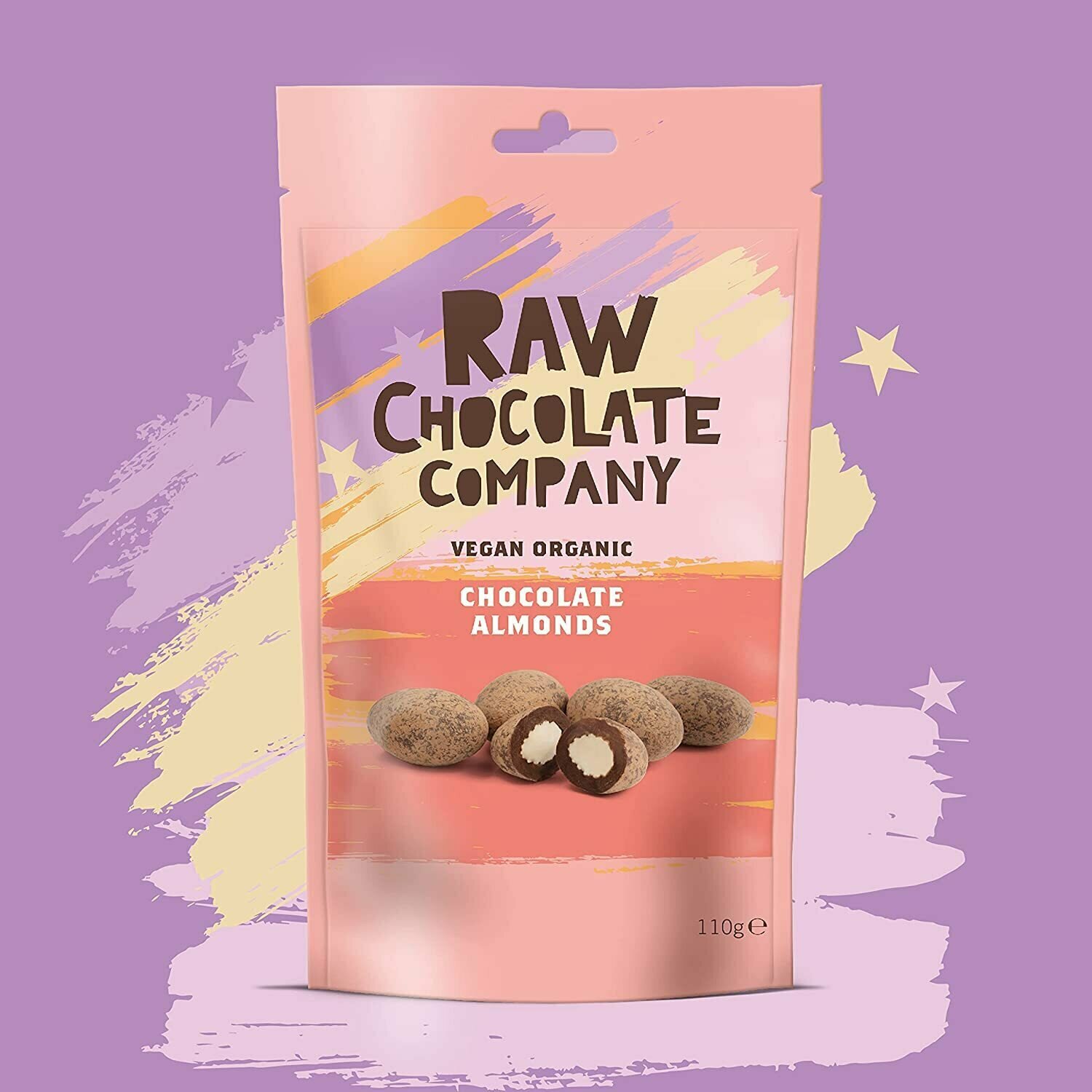 The Raw Chocolate Company Темный Веганский Шоколад с Миндалем - фотография № 7