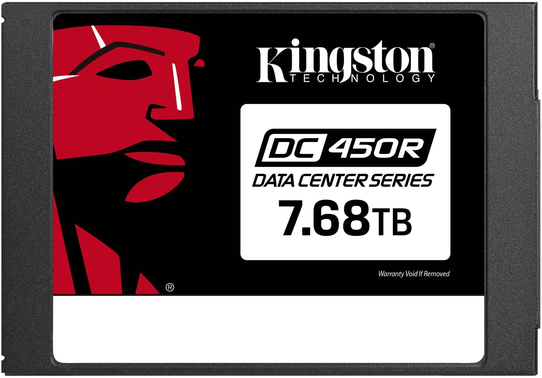 KINGSTON Накопитель SSD Kingston SATA III 7.68Tb SEDC450R/7680G DC450R 2.5" 0.3 DWPD SEDC450R/7680G