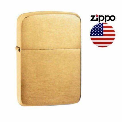 Zippo Зажигалка Zippo 1941B Brushed Brass - фотография № 1