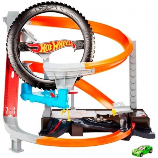 Игровой набор HOT WHEELS GJL16 Сити Шиномонтажная мастерская