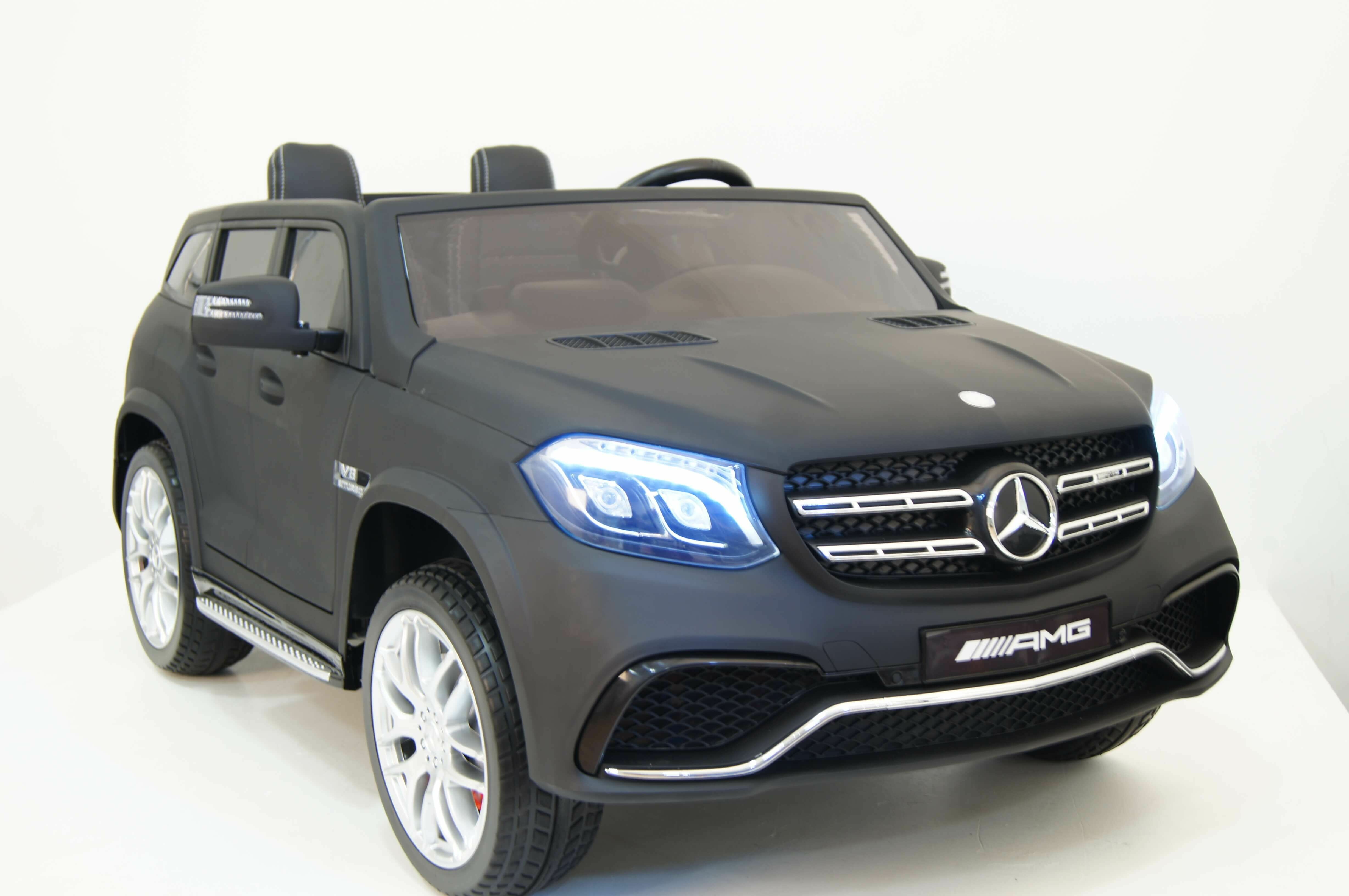 Электромобиль RiverToys MERCEDES-BENZ GLS63 4WD Черный матовый