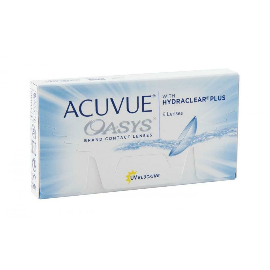   Acuvue Oasys with Hydraclear Plus, 6 , R:8,4 D:-05,25