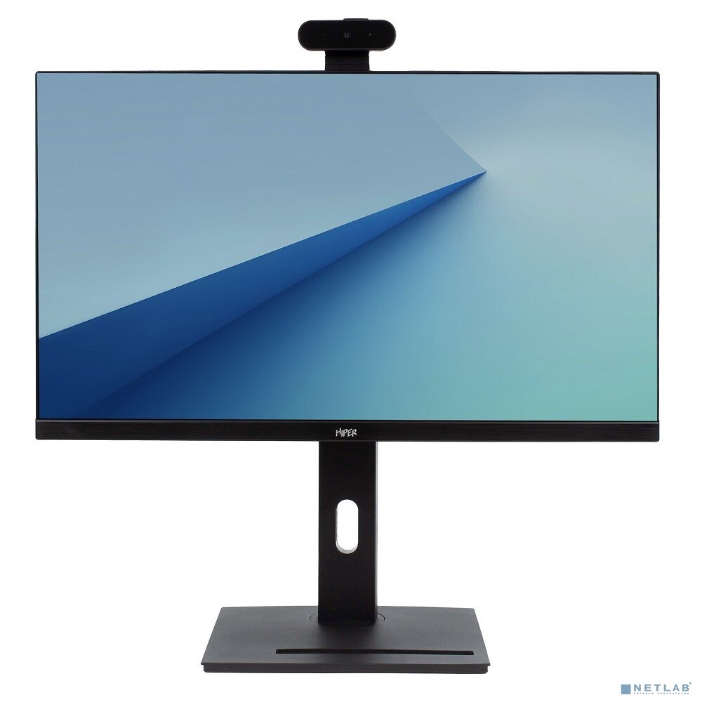 HIPER Моноблок AIO HIPER Office HO-K23M-H510-B (238"/IPS/FHD/H510/cooler/BT 4.2/WiFi 5/VESA/DVD RW/Rotable stand/camera 5mp/cardreader/(2*USB/1*SD/1*Type C)/Whithout CPU/RAM/SSD))/Black Черный