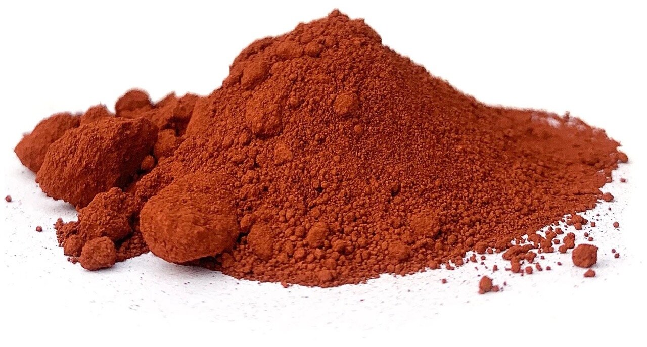 Пигмент железооксидный красный Iron Oxide RED 130 - 1 кг - фотография № 5