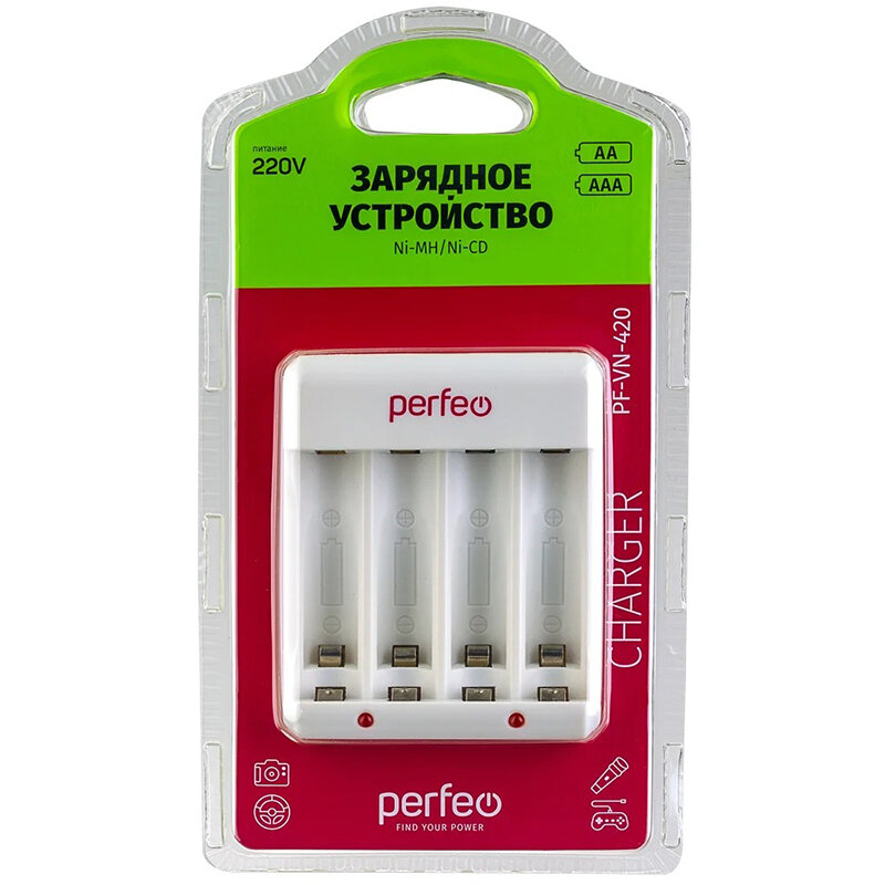 Зарядное устройство PERFEO (PF_B4036) PF-VN-420 белый