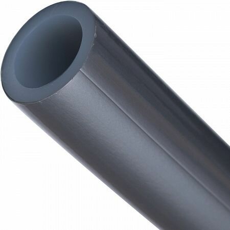 Труба из сшитого полиэтилена STOUT - 20x28 (PE-Xa/EVOH PN10 Tmax 95°C цвет серый) отрезок 1м