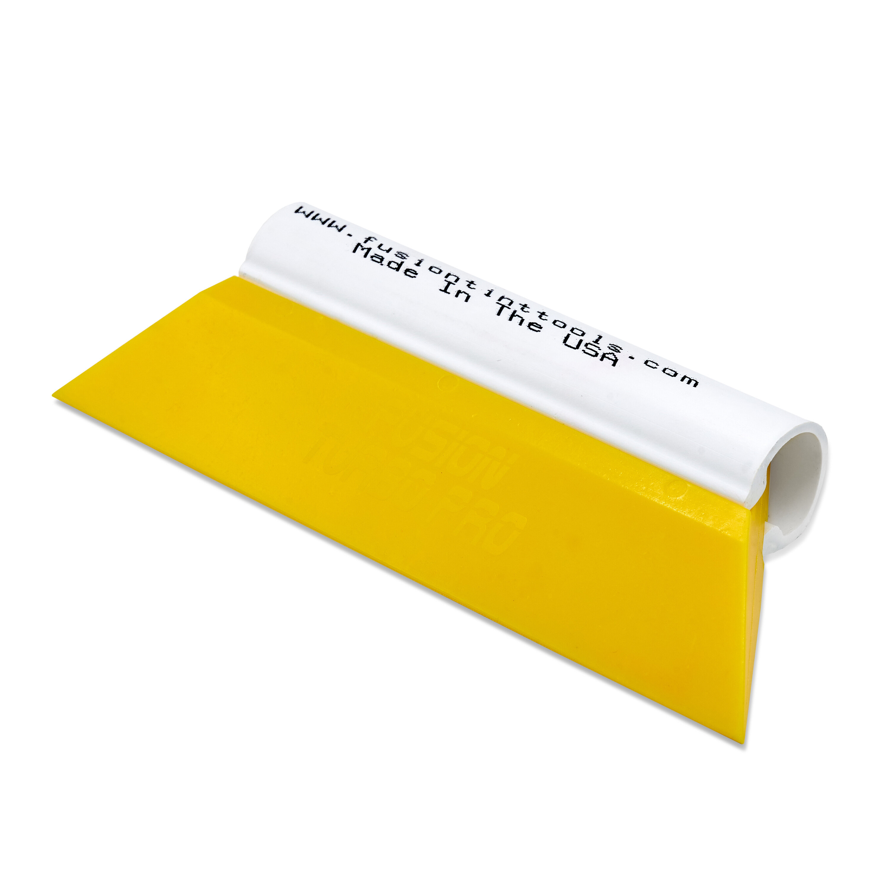 Выгонка FUSION TURBO PRO желтая (85) с пластиковой ручкой 14 см.