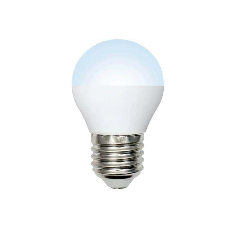 Volpe Лампа светодиодная (UL-00003822) E27 7W 4000K матовая LED-G45-7W/NW/E27/FR/NR