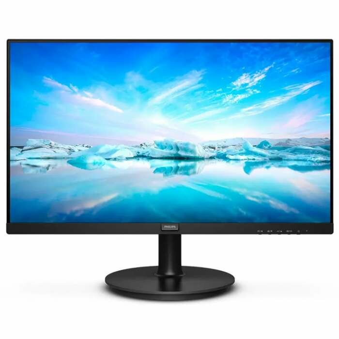 Монитор 27" Philips 271V8LA 1920x1080 75 Гц VA W-LED 16:9 4ms(GtG) 4ms VGA HDMI Mega Infinity DCR 3000:1 178/178 250cd Tilt Speakers Black ( 271V8LA/00,дисплей ЖК, LCD, Full HD , D-Sub )