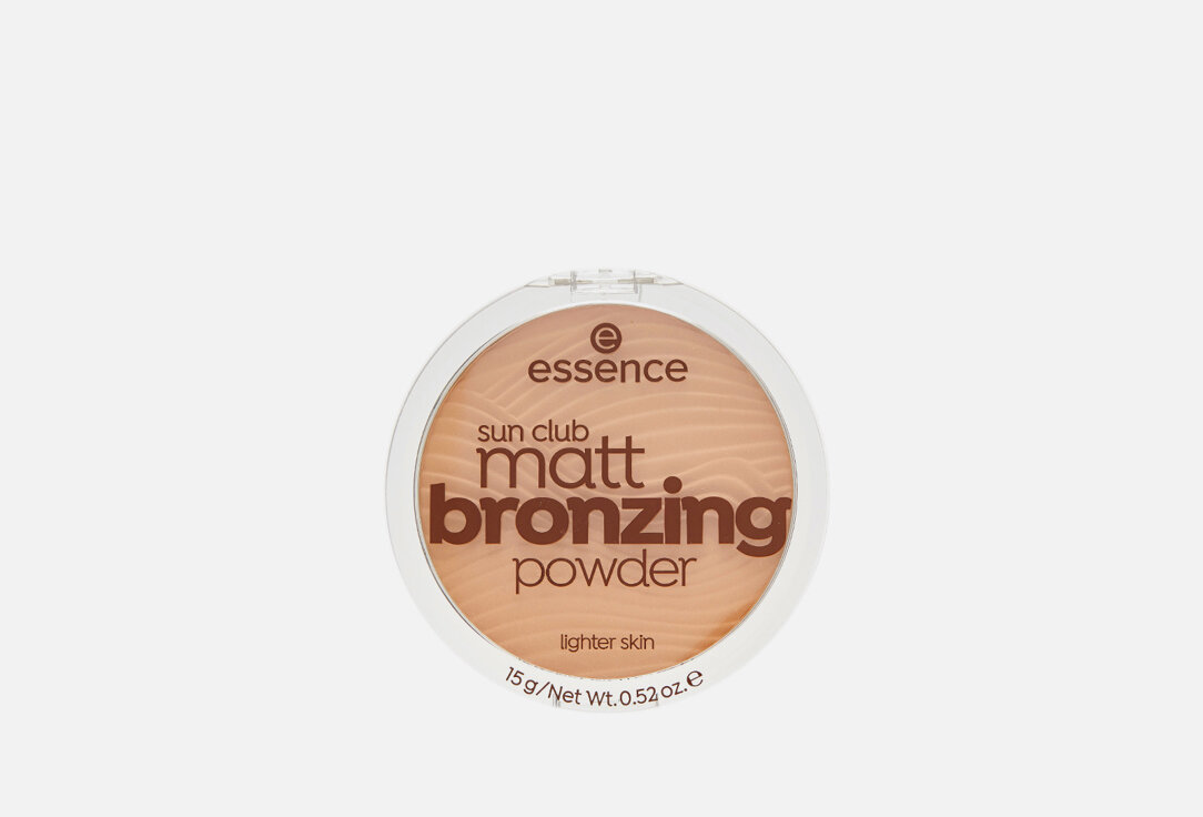 Пудра - Бронзатор Essence, Sun Club Matt Bronzing Powder 15мл