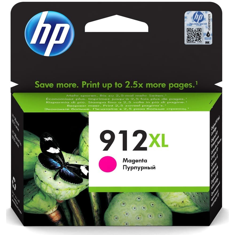 Картридж HP 912XL увеличенной емкости пурпурный (3YL82AE)