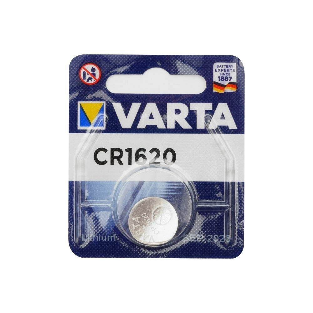 Varta CR1620 Lithium 3V BL1 , 1шт.