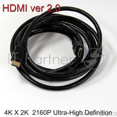 Кабель Telecom Hdmi 19M/M ver 2.0 ,3m (tcg200-3m)