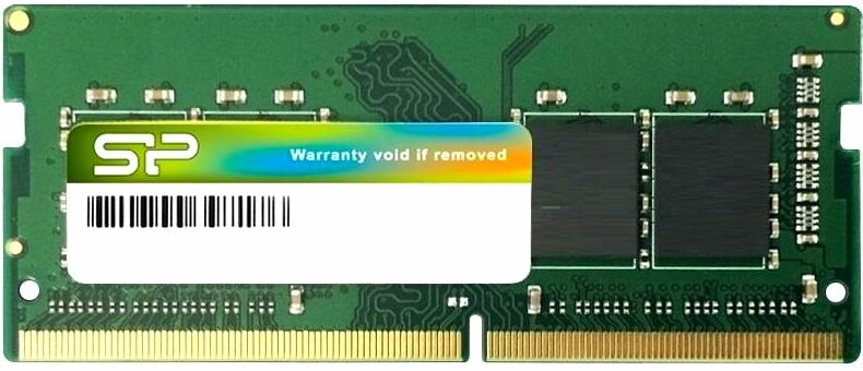 Оперативная память 8Gb DDR4 2666MHz Silicon Power SO-DIMM (SP008GBSFU266B02)