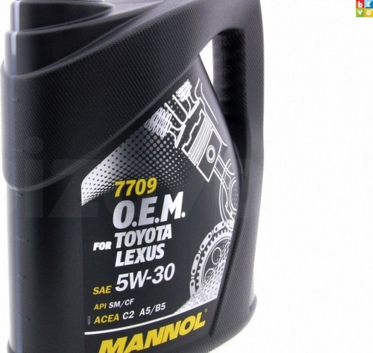 Моторное масло Mannol O.E.M. for Toyota Lexus, синтетическое, 5W-30, 4 л, 7709