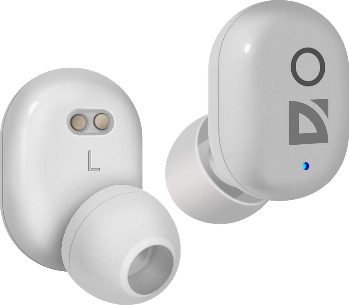 Гарнитура DEFENDER TWINS 905 WHITE (63906)