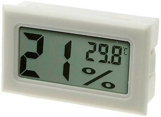 HT-2 white ЖК Гигрометр - термометр малогабаритный
