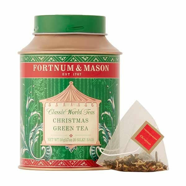Чай листовой Fortnum&Mason рождественский зеленый, 20 чайных пакетиков, 2 x 50 г - фотография № 2