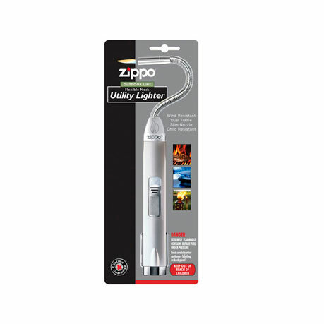 Зажигалка Zippo газовая c гибким носиком Flexible Neck Satin Chrome 121353 - фотография № 2