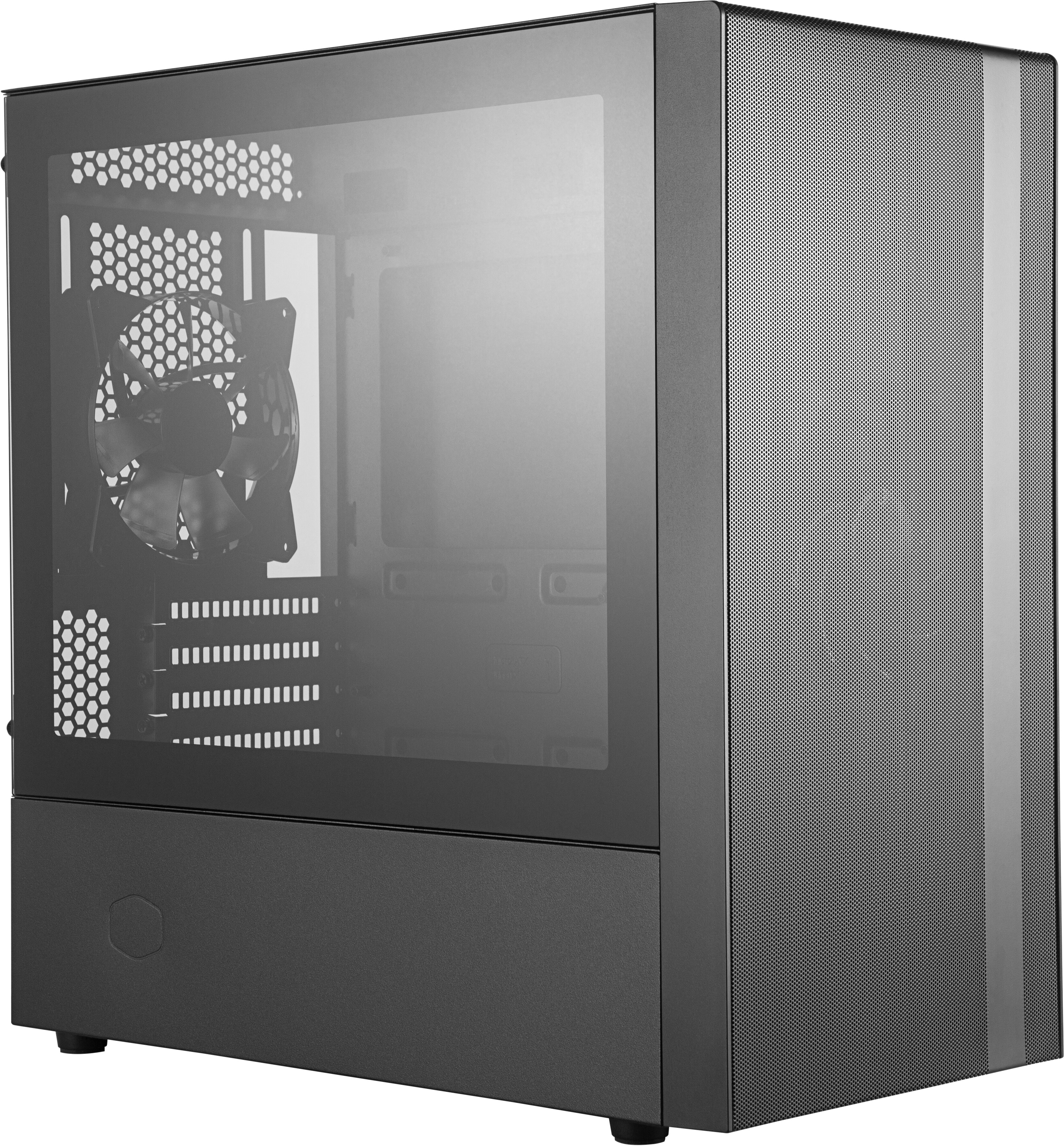 Cooler Master Корпус без блока питания Cooler Master MasterBox NR400, w/o ODD, 2xUSB3.0, 2x120Fan, w/o PSU, mATX, Black