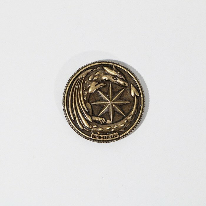 Монета гороскоп 2024 «Стрелец», латунь, d = 2,5 см - фотография № 6