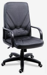 Компьютерное офисное кресло Мирэй Групп Менеджер стандарт, Экокожа, Черное