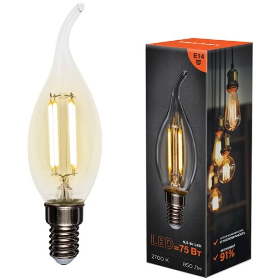 Лампа светодиодная REXANT 604-109 E14 CN