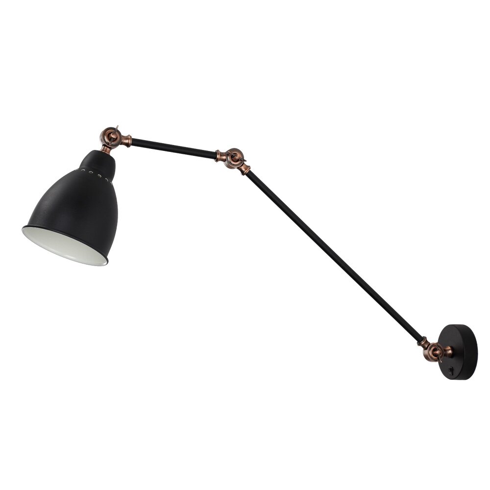 Бра Arte Lamp Braccio A2055AP-1BK E27