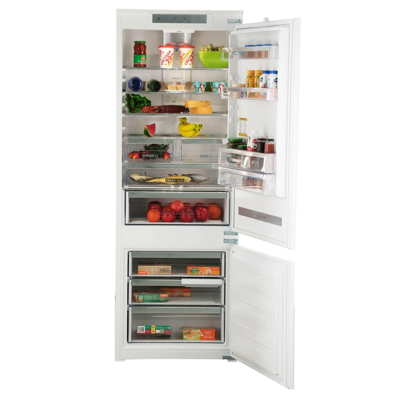 Встраиваемый холодильник комби Whirlpool SP40 802 EU