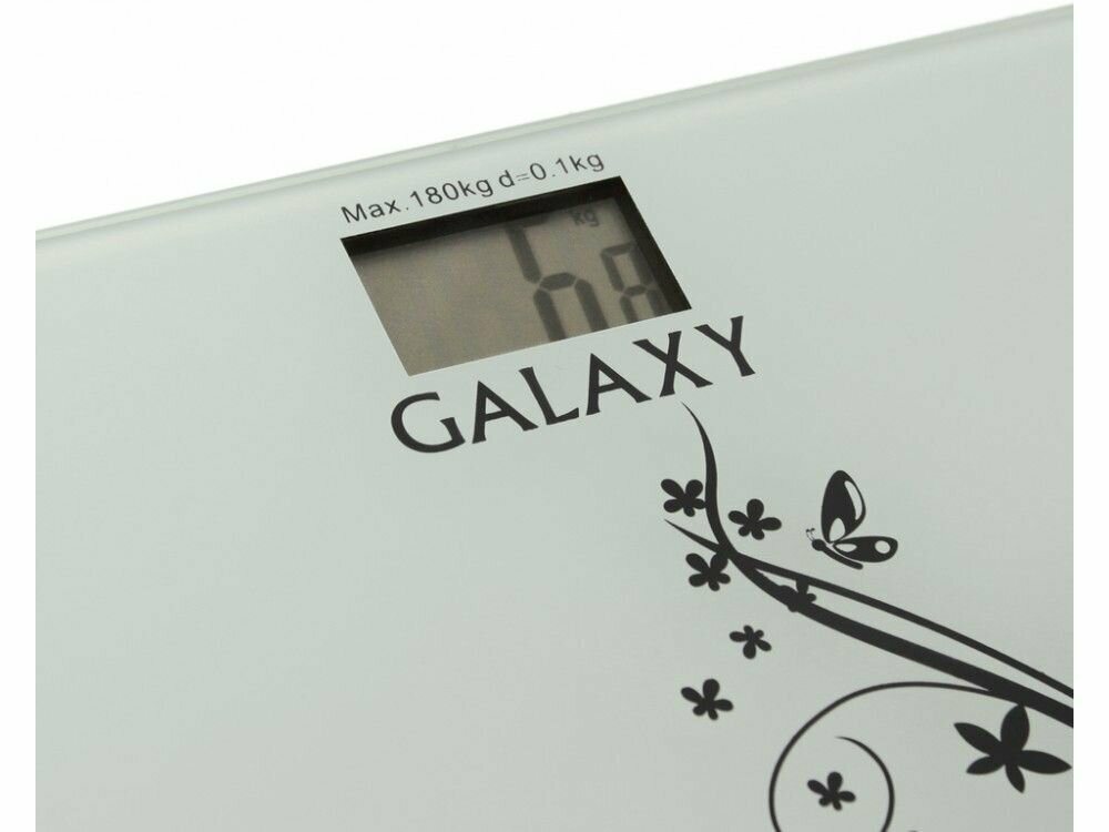 Весы напольные электронные Galaxy GL 4800. Мах. вес 180кг. CR2032 (в комплекте) - фотография № 2