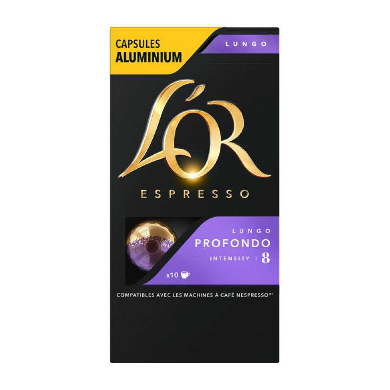 Кофе в капсулах L'OR Espresso Lungo Profondo, 10шт/уп - фотография № 2