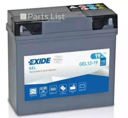 EXIDE GEL1219 1шт