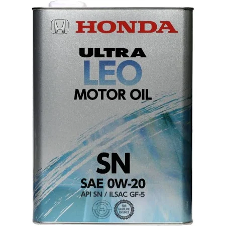 Масло моторное Honda Ultra Leo 0W-20 08217-99974 4л синт. API SN/GF-5