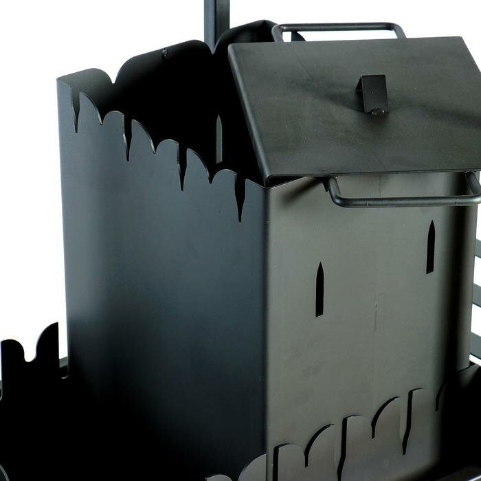 Мангал с крышей "Замок"/01 130x61,5x235 см./В упаковке шт: 1 - фотография № 7