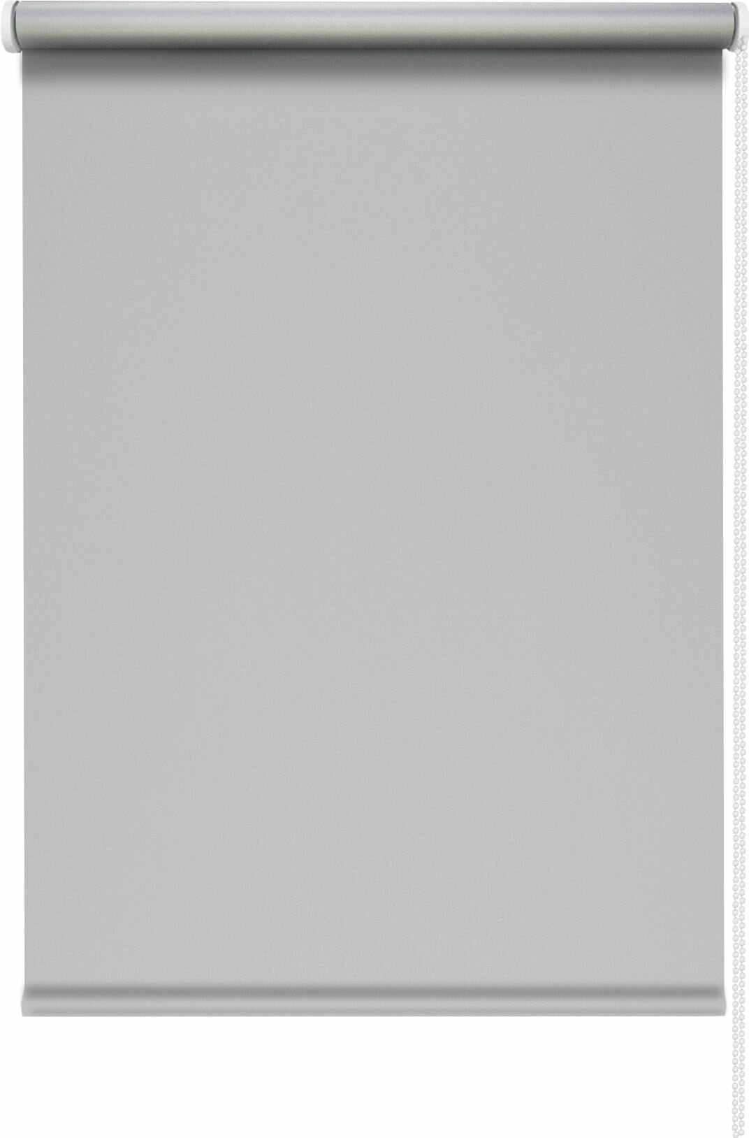 Рулонные шторы Эскар Blackout отражающий серый 70x170 см