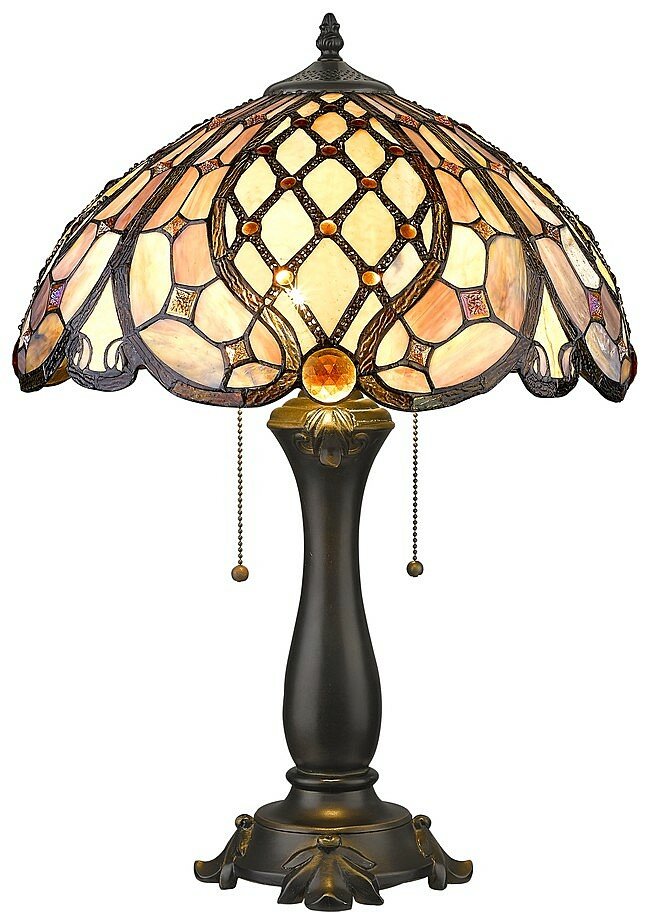 Настольная лампа Velante 865 865-804-02, Разноцветные, E27