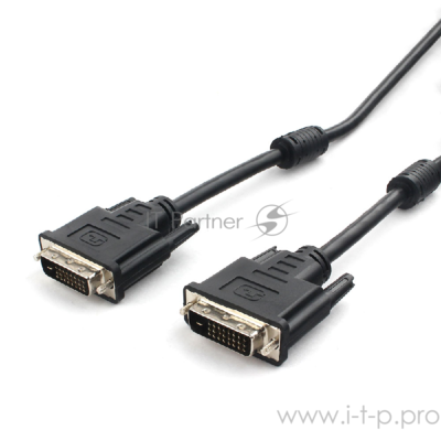 кабель Gembird Cablexpert Dvi-d Dual Link 25M/25M 1.8m Black CC-DVI2L-BK-6 DVI