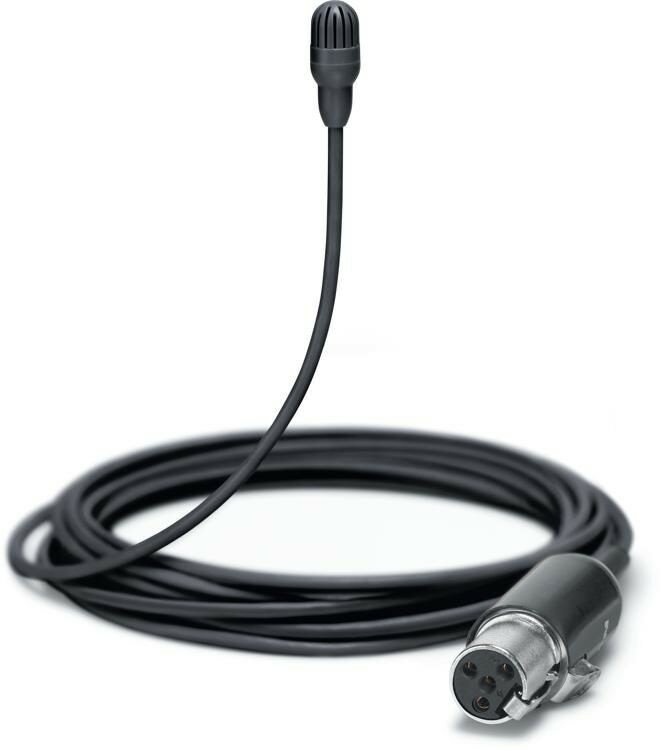 Shure TL46B/O-MTQG микрофон петличный, кабель 1.6 метров