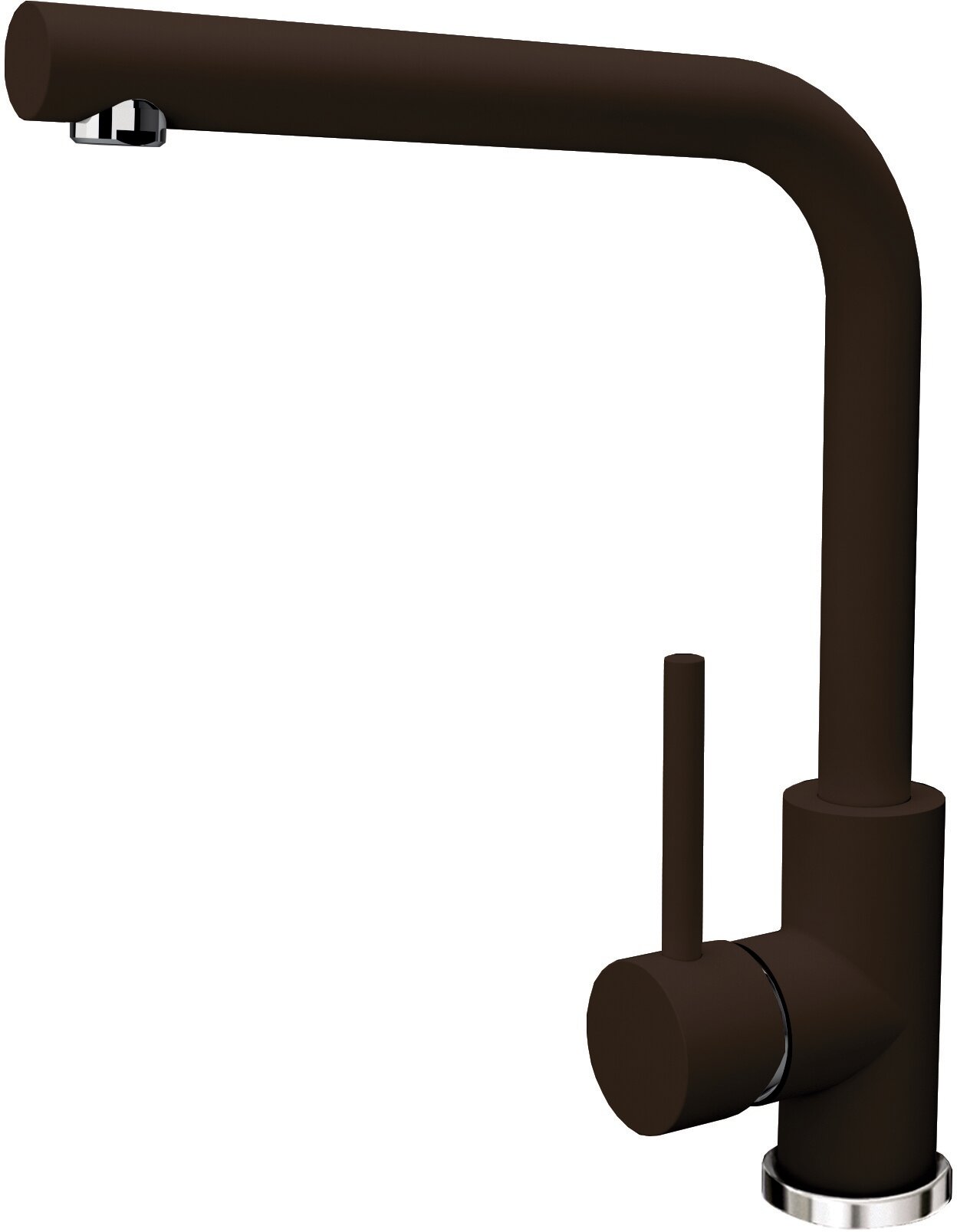 Смеситель Flortek Дельта FK 314.06H.1123.303 для кухонной мойки, мокко