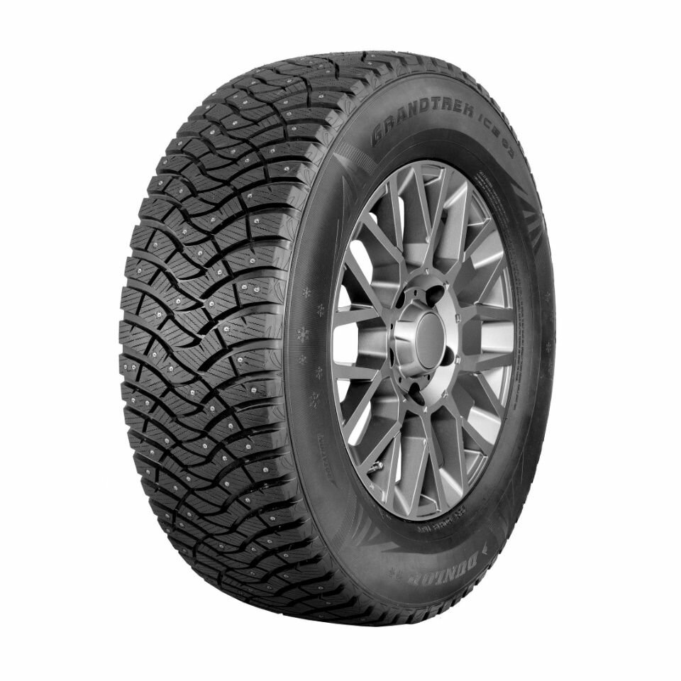 Шина зимняя легковая DUNLOP GrandTrek Ice 03 265/60R18 114T шипы (Арт.334588)