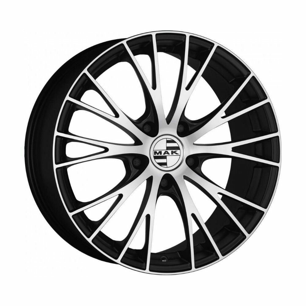 MAK Rennen 8,0x18/5x112 ET21 DIA 66,45 Ice Black