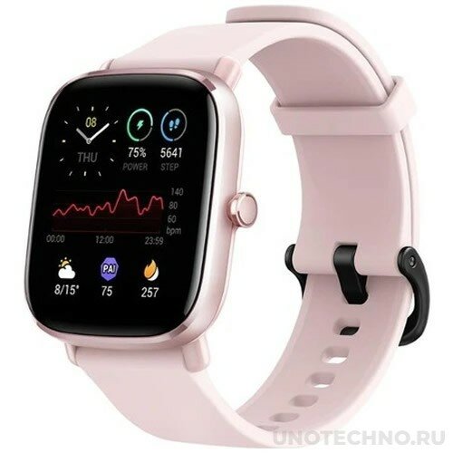 Часы Amazfit GTS 2 Mini Flamingo Pink (Розовый) EAC