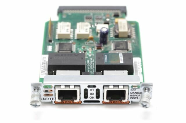 Модуль расширения CISCO VIC2-2BRI-NT/TE 2-PORT BRI VOICE MODULE [73-8223-03]