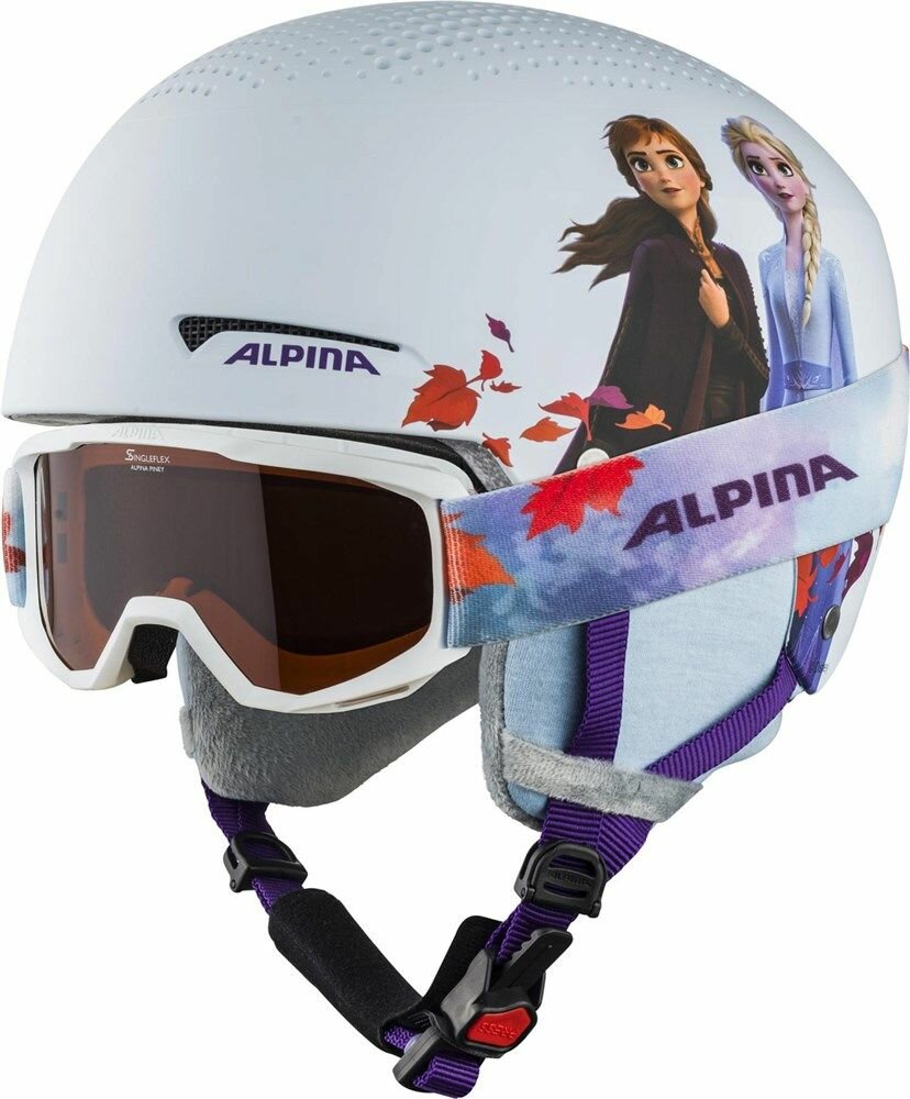 Зимний шлем с маской Alpina Zupo Disney Set Frozen II 51-55